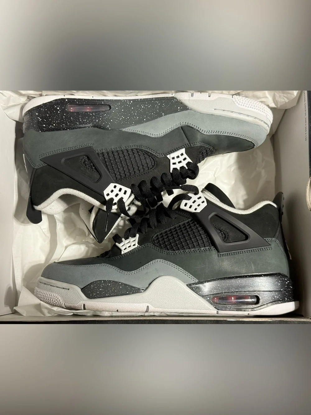Men's Size 12 - Jordan 4 Retro Fear (2024)